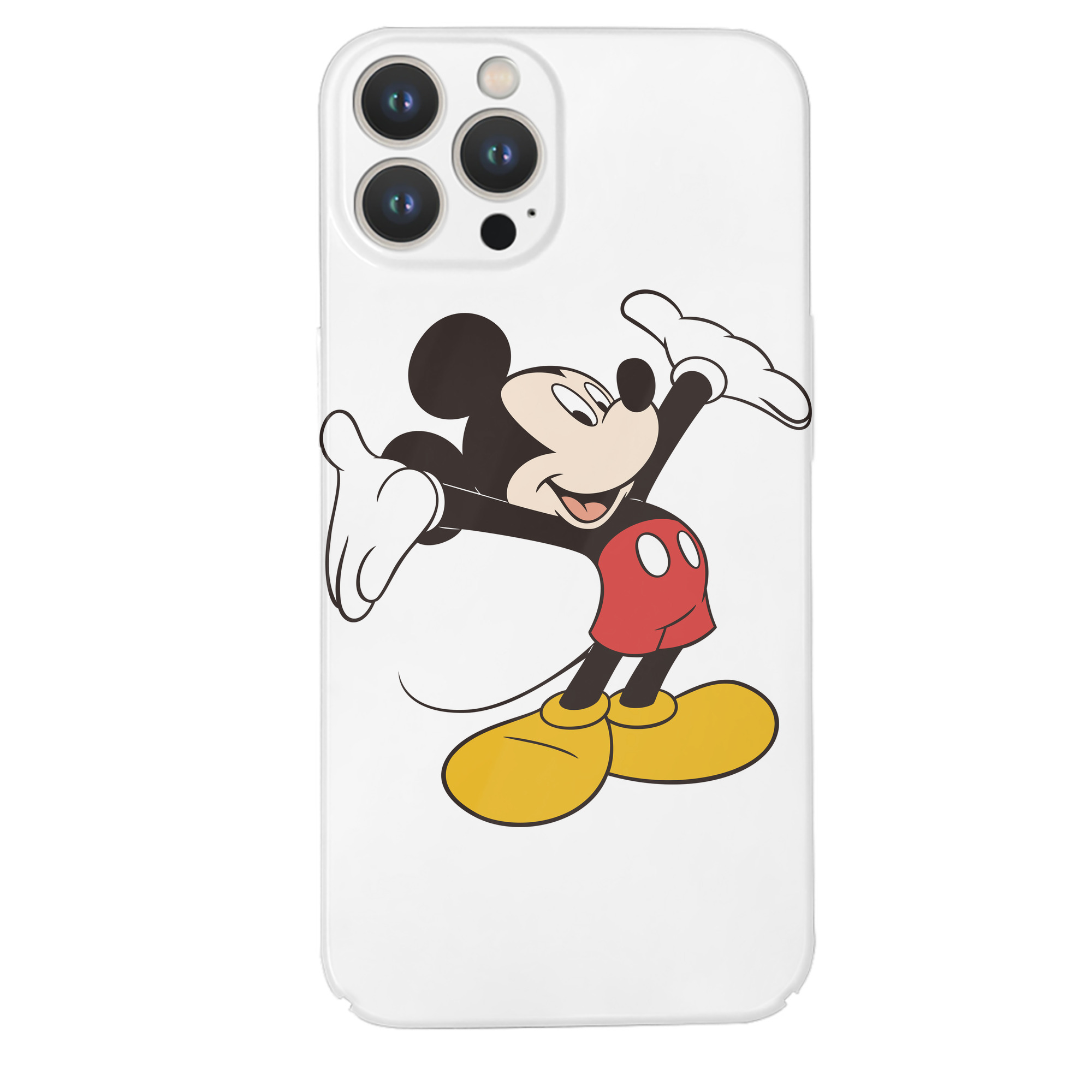 （画像用） ミッキーマウス Mickey Mouse 【iPhone 14シリーズ対応】ハードケース